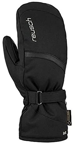 Reusch Damen Handschuhe Alexa GTX Mitten, Black/Silver, 6.5, 4731622