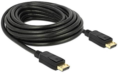 Delock Kabel DisplayPort 1.2 Stecker > DisplayPort Stecker 4K 60 Hz 7 m schwarz