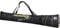 BRUBAKER Skitasche Carver Pro Grenoble Edition - Gepolsterter Skisack für 1 Paar Ski und Stöcke - Reißfester Ski Bag Schwarz Gold - 170 cm