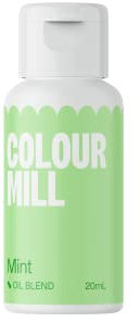 Colour Mill Oil Blend Food Colouring Mint: Next Generation Oil Based Food Colours - 20 ml