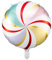 Folienballon Lolly Kinder Geburtstag Luftballon Weihnachten Deko Kindergeburtstag Folienballon Lolly Candy 35cm