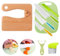 Goodchef Kit de Cuisine Montessori 8 Pièces，Pour couper et cuire les fruits et légumes，Convient aux enfants de plus de 3 ans, ne coupe pas les mains, convient pour les cadeaux (poisson)