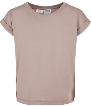 Urban Classics Mädchen Uck2983-girls Organic Extended Shoulder Tee T-Shirt (1er Pack)