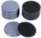 Ezprotekt Furniture Sliders for Carpet, 3.5 Inch Round Furniture Movers, Carpet Protector Sliders for Moving Furniture, Reusable Furniture Moving Pads Heavy Appliance Sliders, Light Blue (16 Pack)