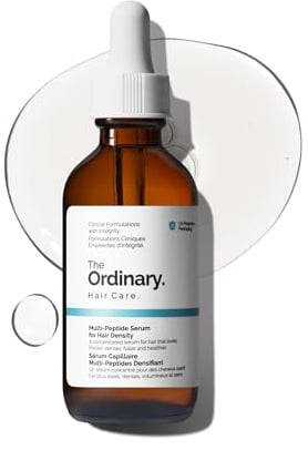 The Ordinary Multi-Peptide Serum for Hair Density, Peptide-Powered Formula for Thicker, Fuller Looking Hair, 60ml