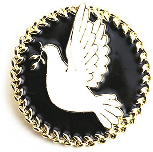 Casiler Revers Pin Peace Doves Punklegierung Brosche Pin Emaille Abzeichen Brosche Kleidung Kragen Pin Für Männer Frauen Schmuck