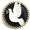 Casiler Revers Pin Peace Doves Punklegierung Brosche Pin Emaille Abzeichen Brosche Kleidung Kragen Pin Für Männer Frauen Schmuck