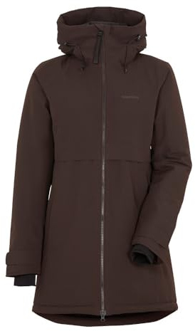 Didriksons Helle Women's Parka 5, Größe_Bekleidung_NR:32, Farbe:chocolate brown