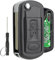 433MHZ Remote Key Fob For Land Rover Discovery 3 Key Fob Range Rover Sport Key Fob 2004 - 2010 Discovery 3 Remote LADNROVER Key PCF7941 ID46 Chip with HU101 Blade