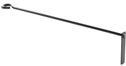 Leecroft 'L' Ash Rake Black | Fireplace Maintenance, Ash Removal, Fireside Cleaner Tool…