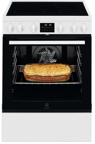 Cuisinière Vitrocéramique 73l 4 Feux Blanc - LKR64890AW