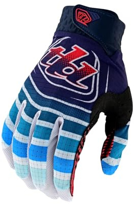 Troy Lee Designs Air-Handschuh, Wavez, Marineblau/Rot, Gr e L