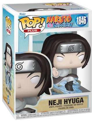 Funko Pop! Plus Animation: Naruto 4 - Neji - Naruto Shippuden - Figura in Vinile da Collezione - Idea Regalo - Merchandising Ufficiale - Giocattoli per Bambini e Adulti - Anime Fans