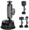 Soporte para Cámara de Acción, 360 Grados Soporte Giratorio para Parabrisas Ventana de Coche para la Mayoría de Cámaras Accesorios para Cámara de Acción Compatible con dji OSMO GoPro Insta360