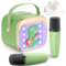 LUVTOY Karaoke Machine 2 Microphones: [Exclusive Customization] - Dinosaur Toys for Boys - Kids Toys Age 3-12 - Boys Gifts Microphone Toys for 3-15 Year Old Kids - Easter Gifts for Boys Girls