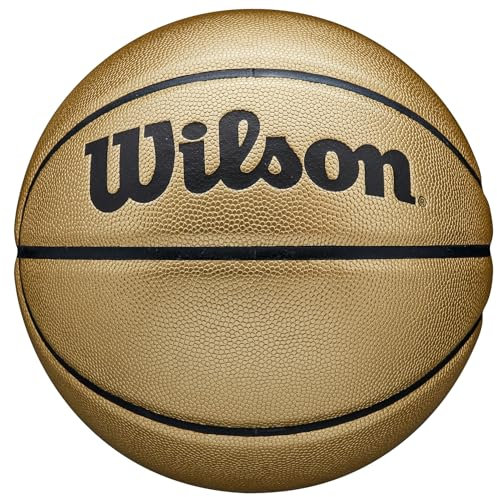 Wilson Gold Comp Ball WTB1350XB, Unisex basketballs, Gold, 3 EU