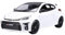 YCNXEB Miniatur Modelle 1:24 Für Toyota Gr Yaris Legierung Modell Auto Realistische Klassische Souvenir Originalgetreue Nachbildung(White)