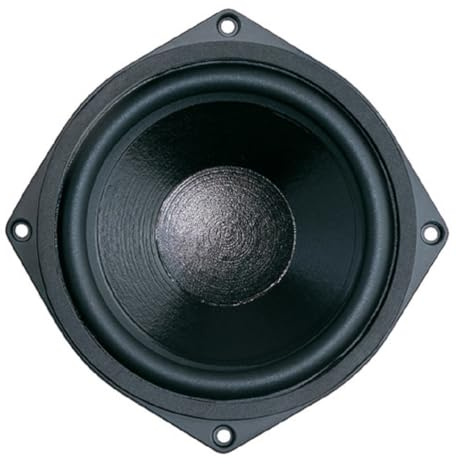 B&C Speakers 6NDL38 6.5 inch Mid Bass Woofer Cone WP Waterproof Front Side Audio Speaker 150 Wrms 300 Watts Peak 1.5 in Copper Voice Coil 8 Ohm