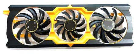 LFGOZSD Lüfter und Gehäuse 4PIN für Sapphire für OXIC R9 270X 280X 2G für GDDR5 mit Grafikkarte