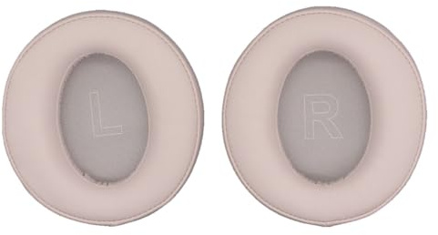 INF Ersatz-Ohrpolster aus Proteinleder, 2er-Pack, kompatibel mit Anker Soundcore Life Q35, weiche Ohrpolsterbezüge