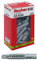 Fischer 542453 50 Chevilles pour mur plein, brique perforée, cloison sèche, 542453, ‎Gris, 8 x 50 mm