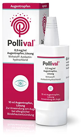 Pollival® Augentropfen - Die schnelle und starke Abwehr bei akuten Allergiebeschwerden, 10 ml