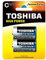 Di&Gi Blister 2 Batterie Alkaline Toshiba - Mezze Torce C