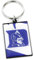 aminco Unisex-Erwachsene Flag Keychain NCAA Schlüsselanhänger Duke Blue Devils Americana Flagge, Mehrfarbig, 4