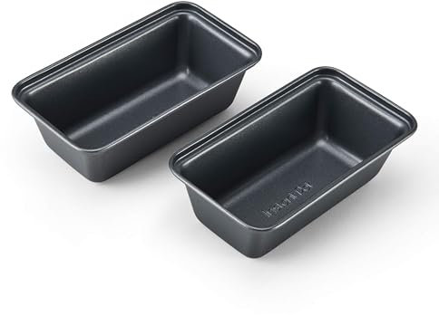 Instant Pot - Lot de 2 Mini Moules à Cake en Inox, 16 cm x 9 cm x 5 cm
