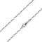 Materia Halskette für Frauen Silber 925 - feine Würfel Kette Damen Silberkette filigran K107-40cm