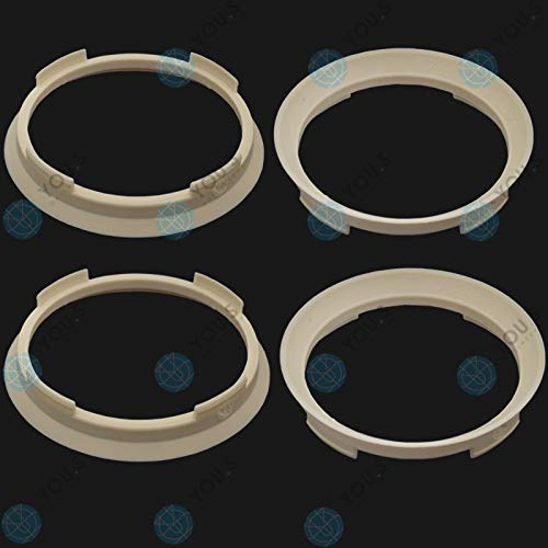 YOU.S ZENTRIERRING Beige für ALUFELGEN 70,4 x 63,4 mm (4 Stück) - A704634
