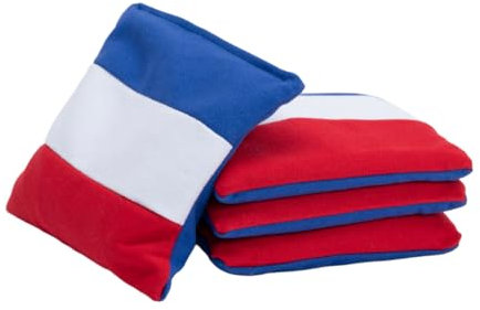 Wicked Wood Games Cornhole Bags – 2 x 4 Offizielle ACO-konform – Frankreich