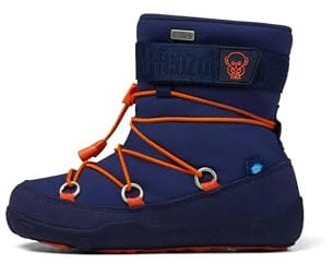 Affenzahn Schneestiefel Vegan Snowy wasserdicht, warm gefüttert, zum Reinschlüpfen, Größe 21-32