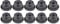 RC Wheel Lock Nut Lug Nuts for 1/10 Scale RC Model Car