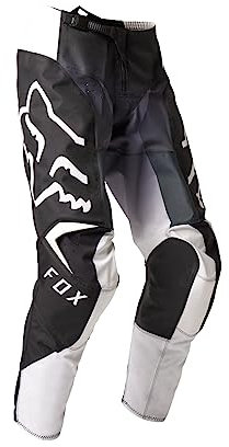 Fox Racing Pantalón 180 Leed, Negro Blanco, 30