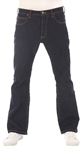 Lee Jeans Herren Stretch Bootcut Denver Jeanshose Hose Denim | Blau 32 33 34 36 38 40 42 44 46