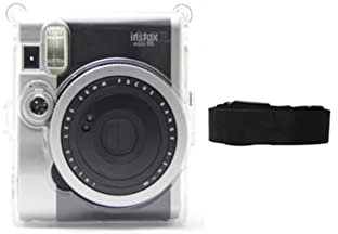 AFGRAPHIC Étui de protection transparent pour appareil photo Fujifilm Instax Mini 90, transparent, Taille unique, Étui transparent