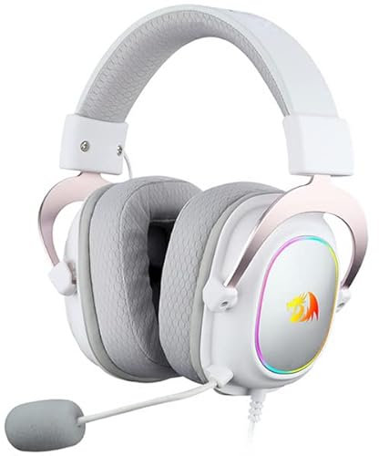 Redragon H510 Zeus X Auriculares Gaming con Microfono Flexible - Sonido 7.1 - Iluminacion RGB - Diadema Ajustable - Almohadilla