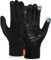 TANSTC Handschuhe Herren Damen, Outdoor Elastizitä Winterhandschuhe Skihandschuhe, Winter Warm Rutschfeste Fahrradhandschuhe Laufhandschuhe, Thermohandschuhe Für Klettern Joggen Bergsteigen Camping, S