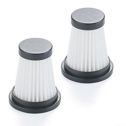 Lot de 2 pièces de rechange pour aspirateur Genius Invictus 1.0 X7, lavables et réutilisables