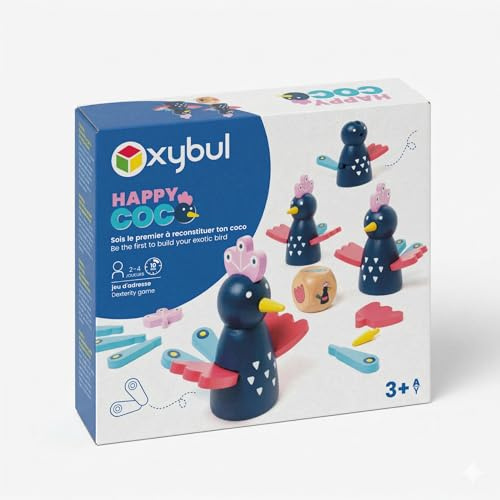 oxybul | Jeu de société Happy Coco 3-8 Ans