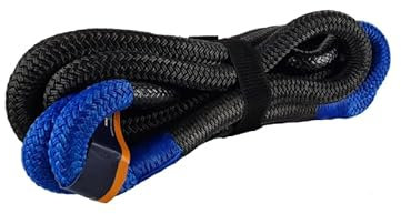 Husar Winch Kinetisches Seil 13T, 26mm x 10m - Langlebiges und Flexibles Verlängerungsseil, Off-Road, industrielle Anwendungen (15T | 28mm x 9,1m)
