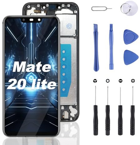 DIGI4U Pantalla LCD de repuesto para Huawei Mate 20 Lite con pantalla LCD táctil FHD de 6.3 pulgadas con herramientas de reparación para Huawei LCD