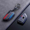 KNHCX Autoschlüssel Hülle für BMW 530,Hochwertige Schlüsselhülle Schlüssel Box Cover Schlüssel Gehäuse Schlüssel Tasche Keyless Funkschlüssel Schutz Personalisiert Autozubehör,B4