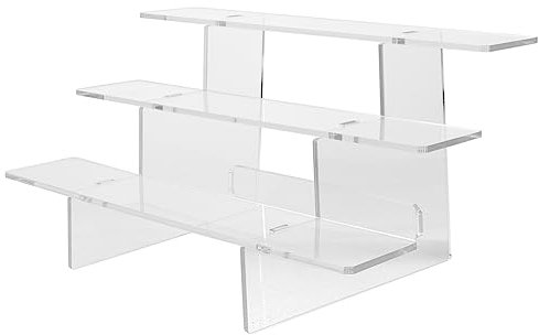 MUSISALY Abnehmbares Acryl-display Mit Stabiler Figurenständer Und Organizer Für Schmuck Kosmetik Spielzeugsammlung Transparent Bruchsicher Vielseitig Für Kinderzimmer Und Sammlervitrinen