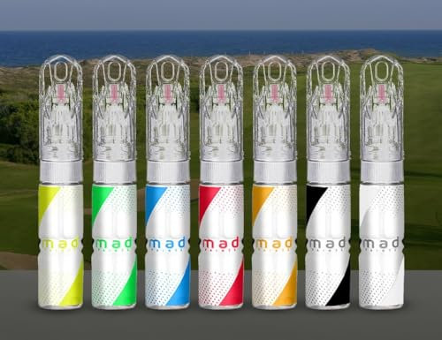 M.A.D MYLDAN AUTO DESIGN Luminous Green Golf Club Infil Paint 20ML for Customising Golf Clubs Irons Wedges Putters Stamping Paintfill