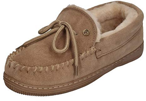 Warmbat Hausschuhe Damen Koala Camel Braun (EU 39)