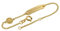 trendor Gravur-Armband für Kinder Gold 333 (8 Karat) 14/12 cm inklusive Wunsch-Gravur 75493