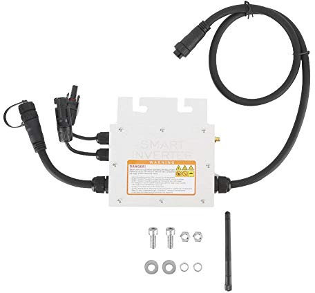 Caredy Convertisseur Micro-Solaire, IP65 étanche 350W SG350MS onduleur de Cravate de Grille Solaire onduleur de Cravate de Grille Inverseur Solaire Hybride Solar Inverter Grid Tie(230V)