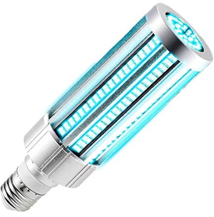 60W UV germicida della lampada, UVC ozono Sterilizzazione Lampadina, E27 LED Disinfettare Ultraviolet Remote Timing controllo antibatterico Lampade,Bulb